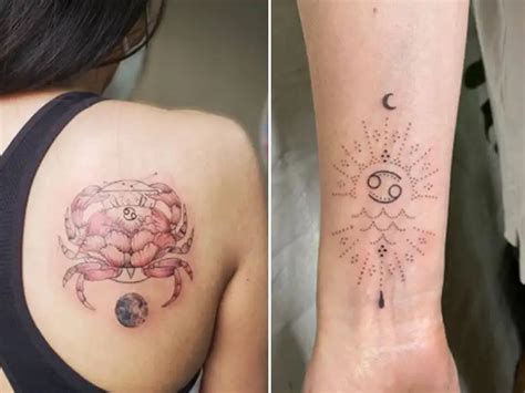 Zodiac Crab Tattoo Designs: Discover Your Perfect Sign with Stunning ...