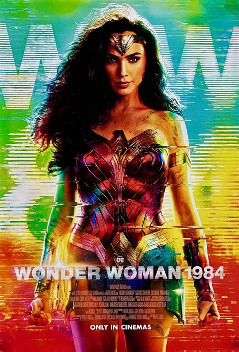 Original Wonder Woman 1984 Movie Poster - Gal Gadot - WW84