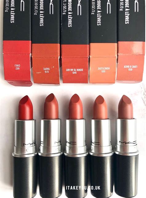 Mac lipstick shades on lips - bppolre