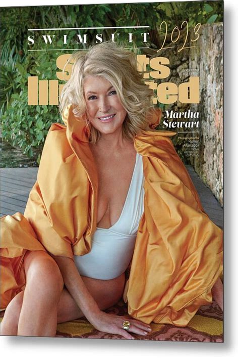 2023 Martha Stewart Sports Illustrated Swimsuit Issue Cover Metal Print ...