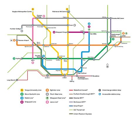 Map from the TTC's Corporate Plan 2018-2022 : r/toronto