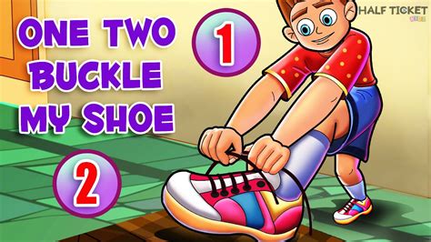 One Two Buckle My Shoe | Nursery Rhymes Songs And Kids Songs With ...