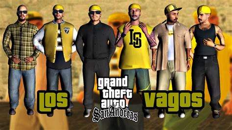 NUEVOS SKINS DE LOS VAGOS (GTA5) PARA GTA SA - YouTube