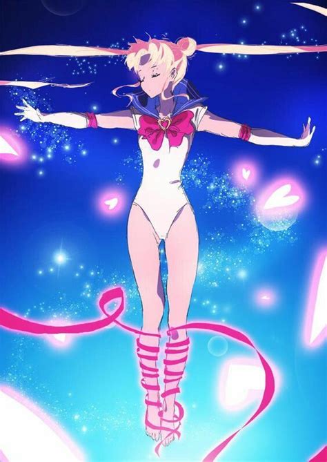 Transformación de serena a sailor moon | Sailor moon transformation ...