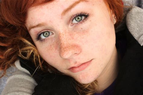 Red Hair Green Eyes Freckles