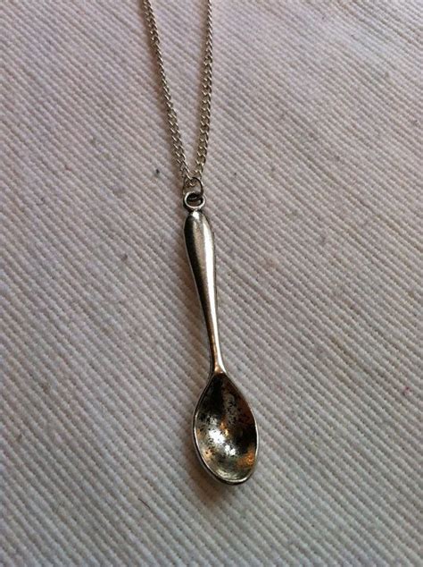 spoon necklace by drawnbylucysmith on Etsy | Spoon necklace, Etsy ...