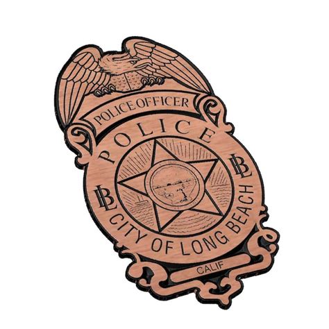 Long Beach Police Badge Svg - Etsy Canada