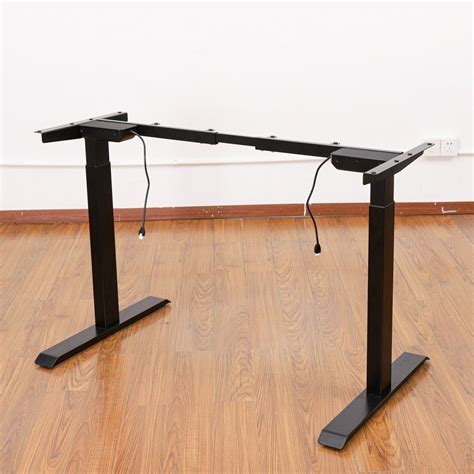 Cable Management Rack Height Adjustable Sit Stand Standing Desk Base ...