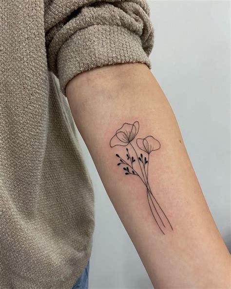 Poppy flower tattoo meanings 30 design ideas – Artofit