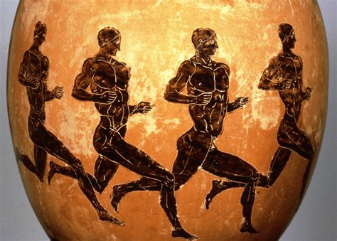 Ancient Olympic Games Running