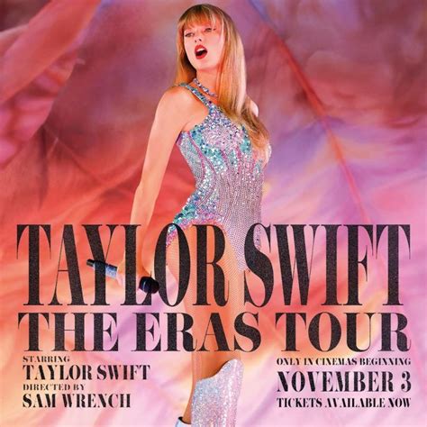 Taylor Swift The Eras Tour concert film to be released in Singapore 3 Nov