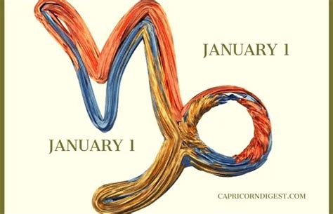 January 1 Birthday Horoscope - Capricorn Digest