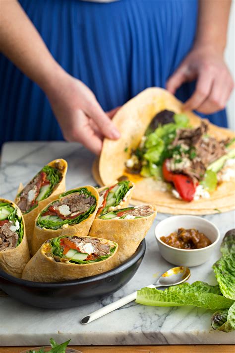 Mediterranean Lamb Wraps – Jess's Underground Kitchen