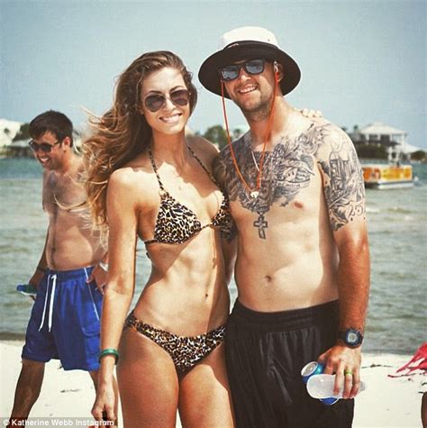 Katherine Webb in a bikini with husband AJ McCarron | Daily Mail Online