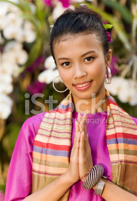 Traditional Thai Woman Stock Photo | Royalty-Free | FreeImages