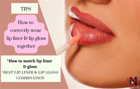 6 Tips How to Correctly Wear Lip Liner & Lip Gloss Together - MakeUp Zee