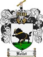 Kellet Family Crest Kellet Coat of Arms Digital Download - Tradebit