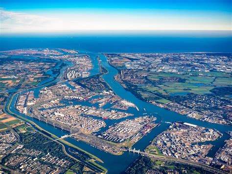 Port of Rotterdam | Aerial photo, Aerial, Rotterdam