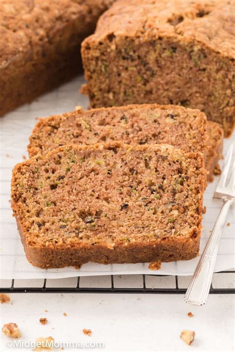 Walnut Zucchini Bread Recipe • MidgetMomma