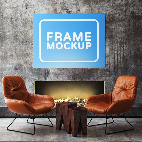 Landscape Frame Mockup :: Behance