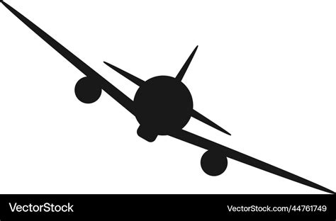 Airplane With Banner Silhouette