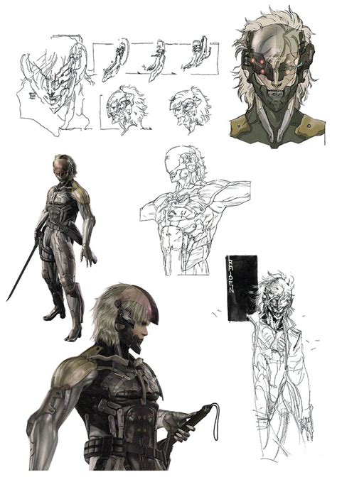 Raiden Artwork - Metal Gear Solid 4 Art Gallery | Metal gear, Metal ...