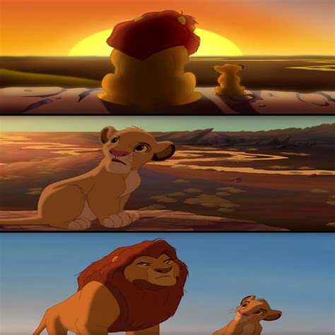 simba mufasa meme Blank Template - Imgflip