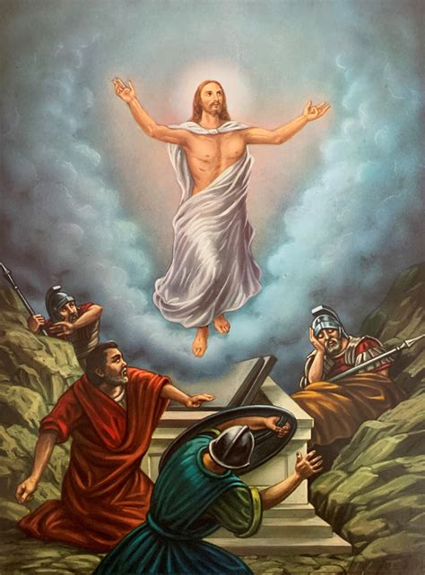 PRINT – RESURRECTION OF JESUS (10×7) - Di Marco International