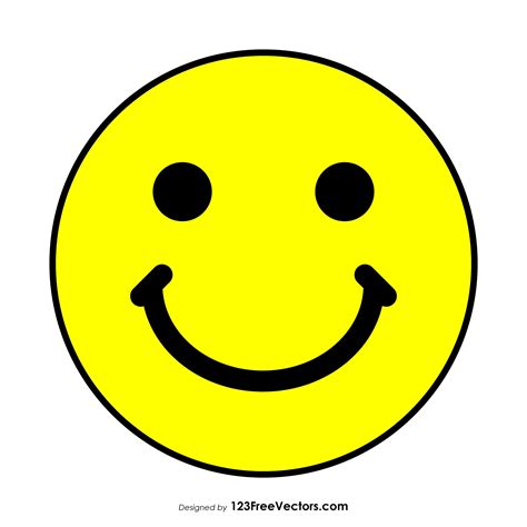 Free Download Smiley Face Emoji Vector Image in Adobe Illustrator Eps ...