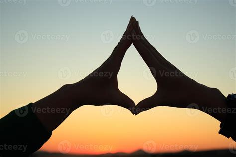 hands forming a heart 1362258 Stock Photo at Vecteezy