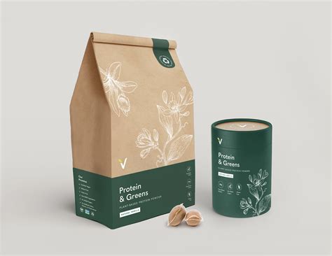 Sustainable Packaging Design - Vega Protein | Behance