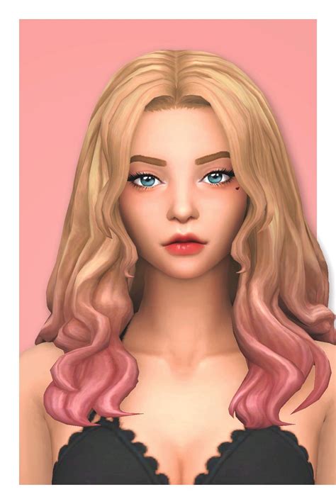 The Sims 4 Maxis Match CC Hair