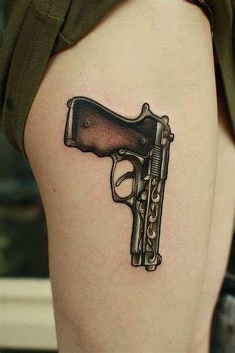 Aggregate 74+ gun tattoo ideas super hot - in.coedo.com.vn