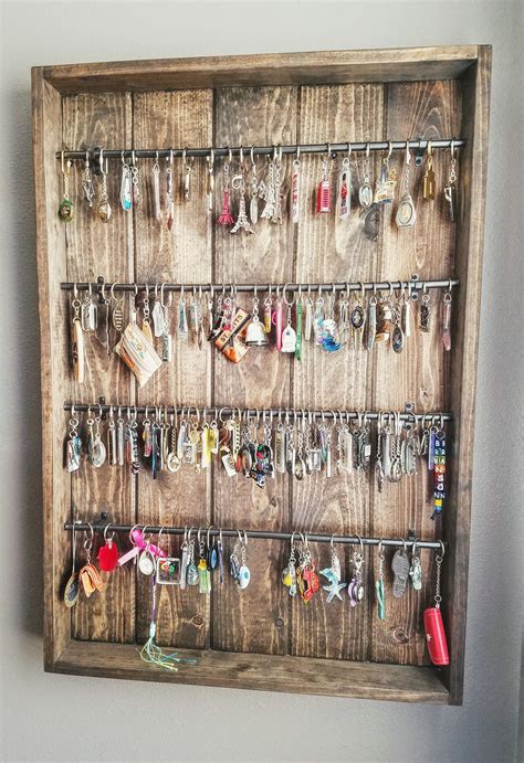 Custom Keychain Collection Display | Displaying collections, Souvenir ...