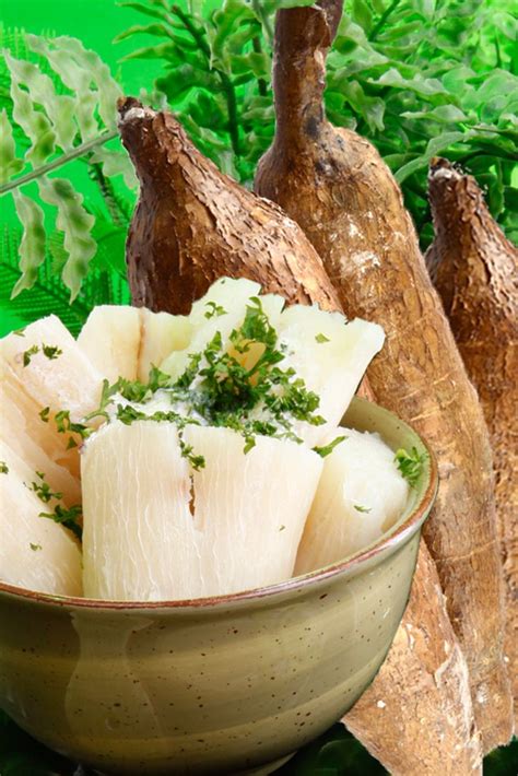 Yuca simply boiled with garlic is the "potato" dish of choice here in ...