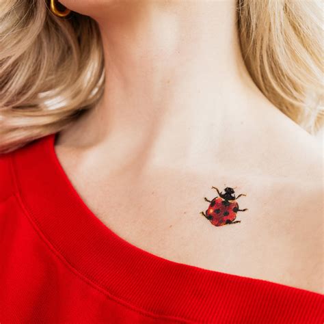 Lucky Ladybug by J6R6 from Tattly Temporary Tattoos