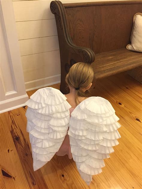 making Angel wings for $2 | Diy angel wings, Angel costume diy, Angel ...