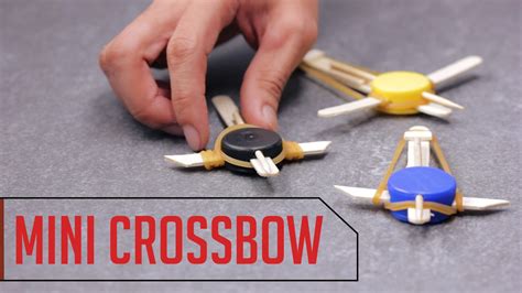 Mini Crossbow - YouTube