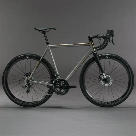 No.22 Custom bronze anodized finish | Titanium bike, Bicycle, Titanium ...