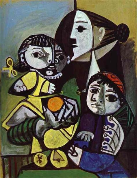 Francoise, Claude and Paloma, 1951...Pablo Picasso | Picasso art, Pablo ...