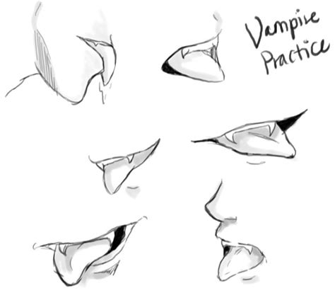 Vampire Bite Practive by animecake55 on DeviantArt