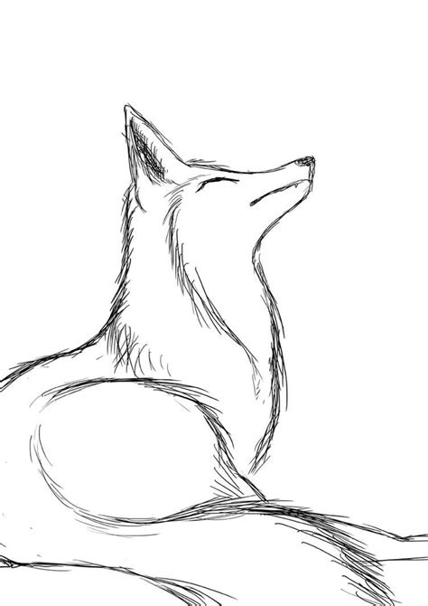 Practicing: Fox sketch by FireRai on DeviantArt | Fox sketch, Art ...