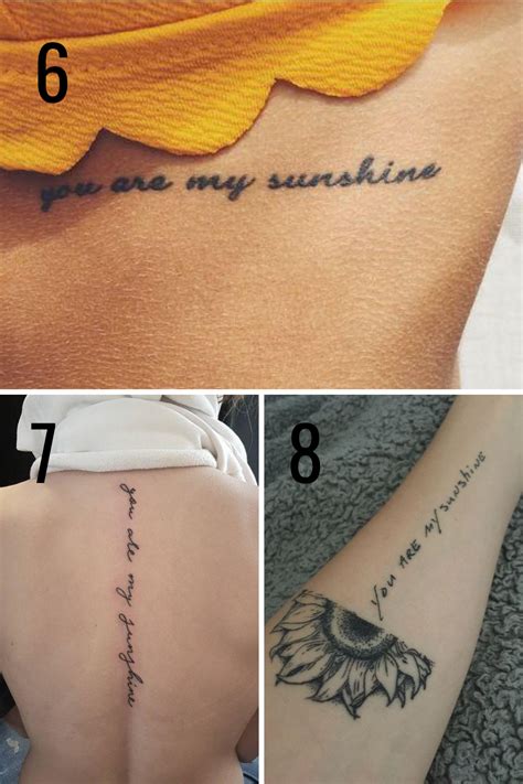 27 You are my Sunshine Tattoo Ideas - tattooglee | Sunshine tattoo ...