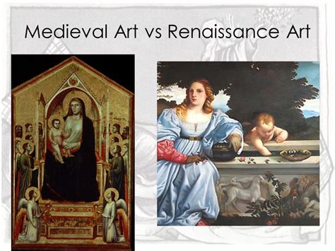 😂 Middle ages vs renaissance art. Renaissance V.S Middle Ages Art ...