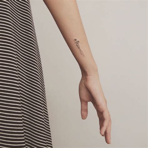 arm placement #tattoo #fineline | Small arm tattoos, Tattoo placement ...