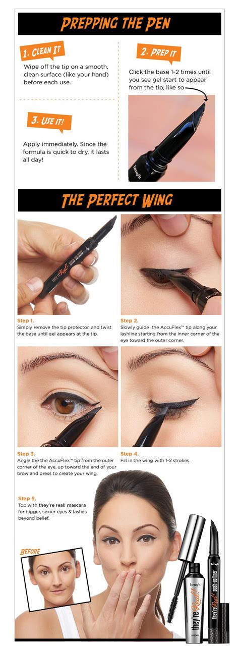 they're real! push-up liner > Benefit Cosmetics | Perfect eyeliner ...