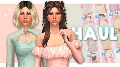 BEST CC FINDS | Sims 4 Custom Content Haul (Maxis Match) - YouTube