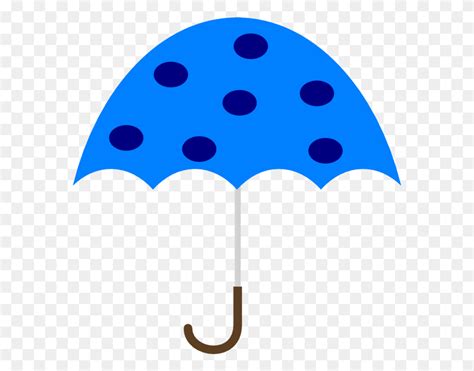 Polka Dot Umbrella Clip Art - Dot Clipart - FlyClipart