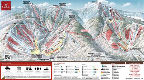 2020-21 Sugarbush Trail Map - New England Ski Map Database ...