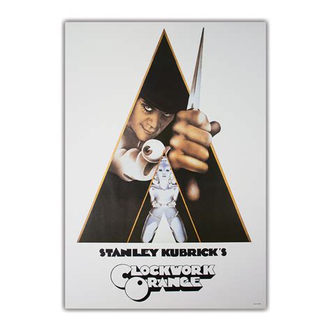 A Clockwork Orange Movie Poster - Novaspace